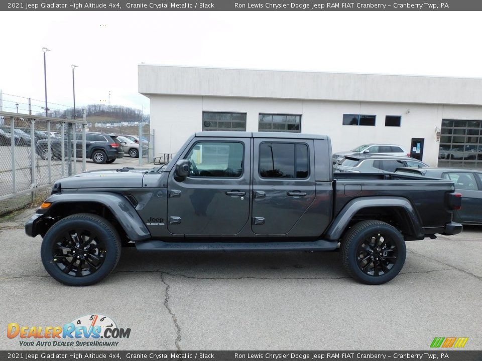 2021 Jeep Gladiator High Altitude 4x4 Granite Crystal Metallic / Black Photo #9