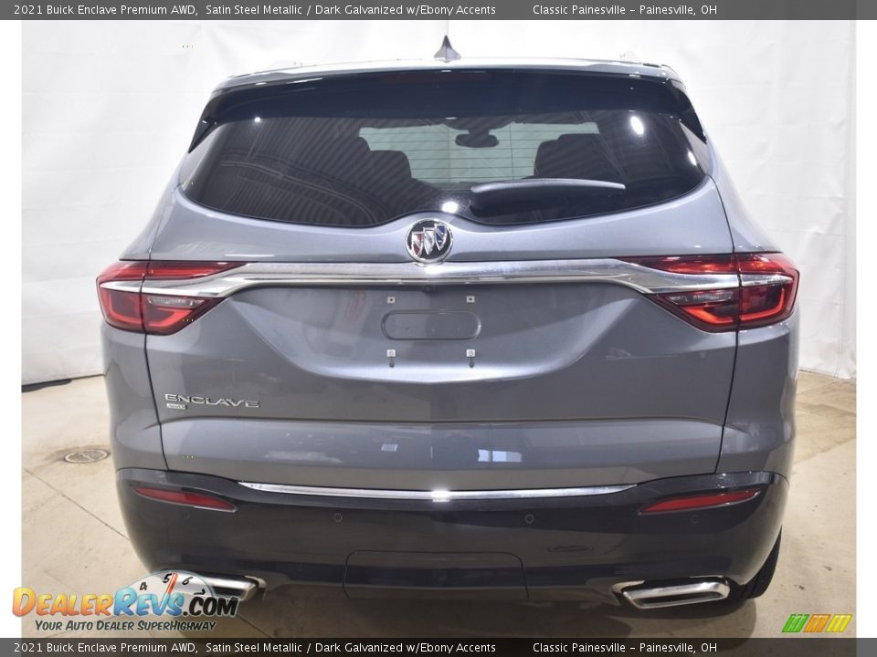 2021 Buick Enclave Premium AWD Satin Steel Metallic / Dark Galvanized w/Ebony Accents Photo #3