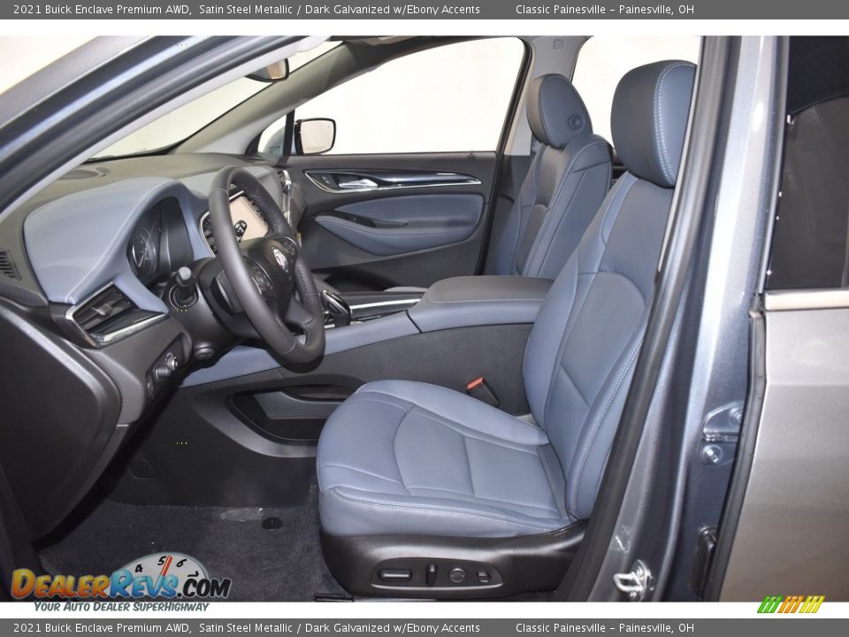 Front Seat of 2021 Buick Enclave Premium AWD Photo #7