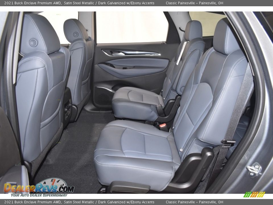 Rear Seat of 2021 Buick Enclave Premium AWD Photo #8
