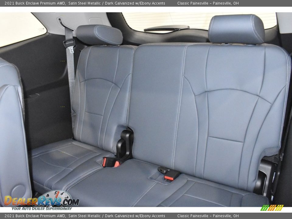 Rear Seat of 2021 Buick Enclave Premium AWD Photo #9