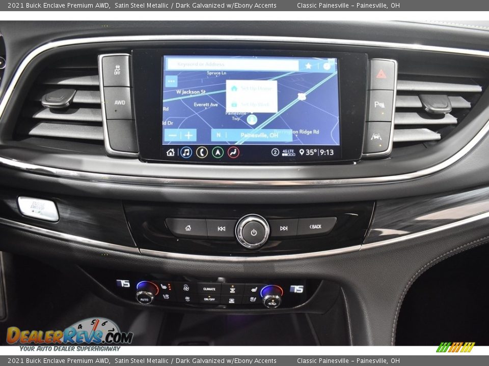 Controls of 2021 Buick Enclave Premium AWD Photo #14