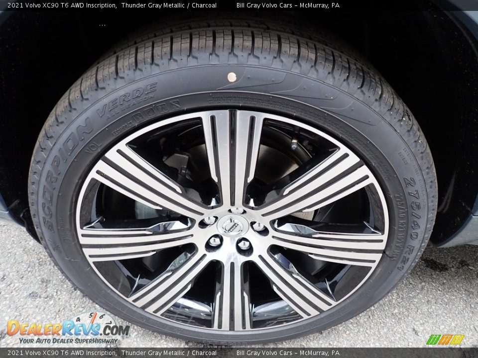 2021 Volvo XC90 T6 AWD Inscription Wheel Photo #6