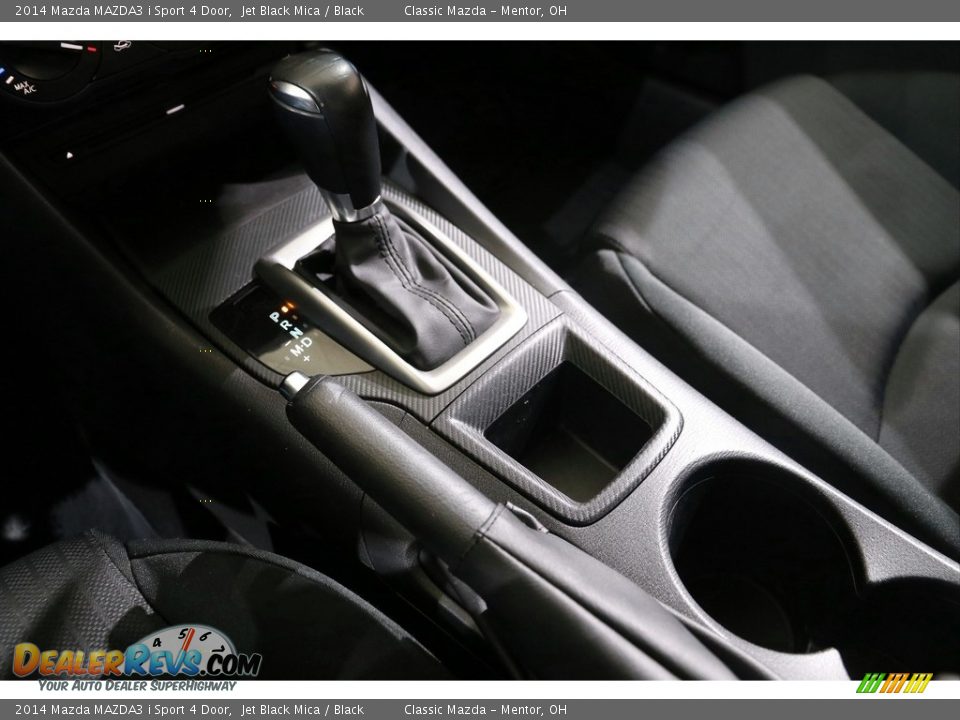 2014 Mazda MAZDA3 i Sport 4 Door Jet Black Mica / Black Photo #12