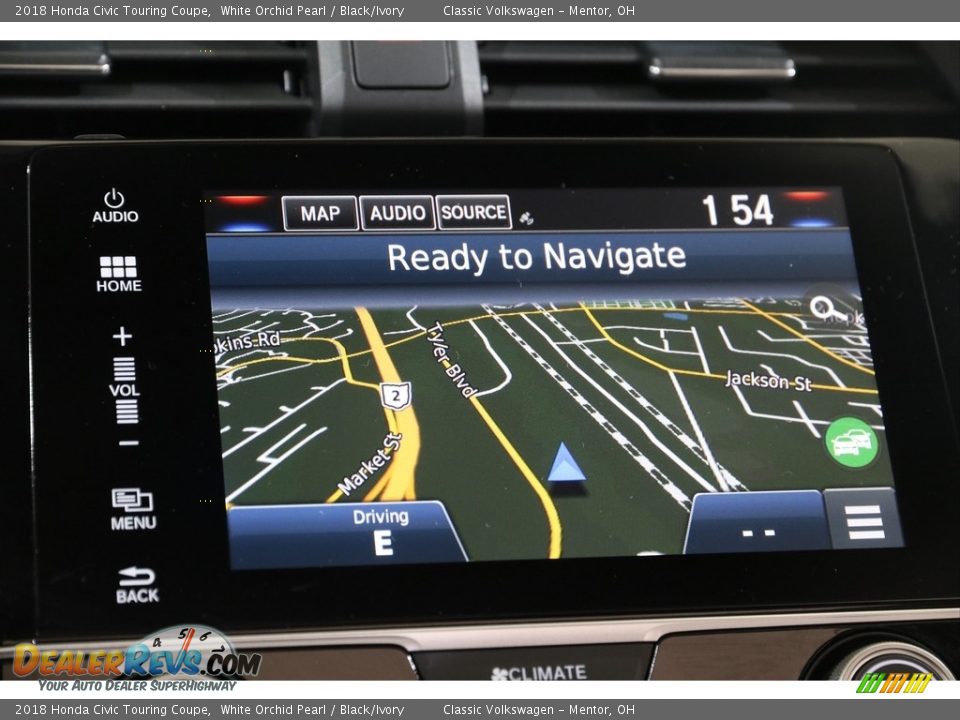 Navigation of 2018 Honda Civic Touring Coupe Photo #10