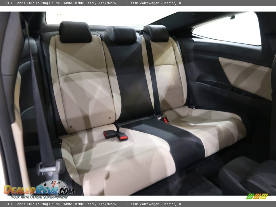 Rear Seat of 2018 Honda Civic Touring Coupe Photo #16