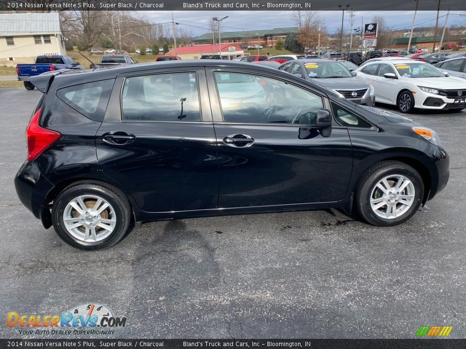 2014 Nissan Versa Note S Plus Super Black / Charcoal Photo #5