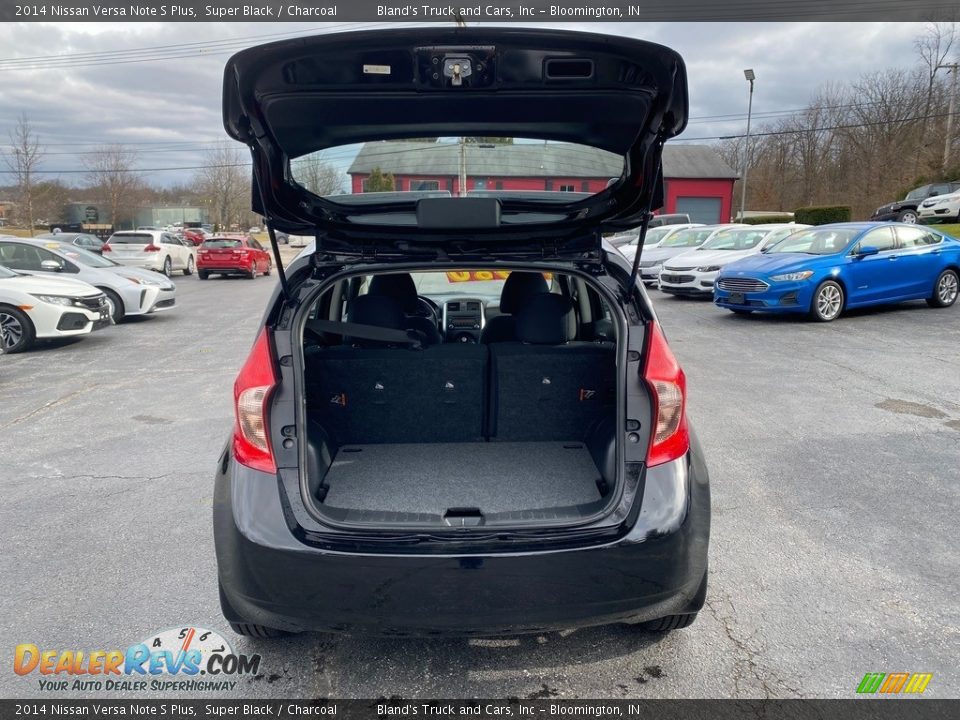 2014 Nissan Versa Note S Plus Super Black / Charcoal Photo #9