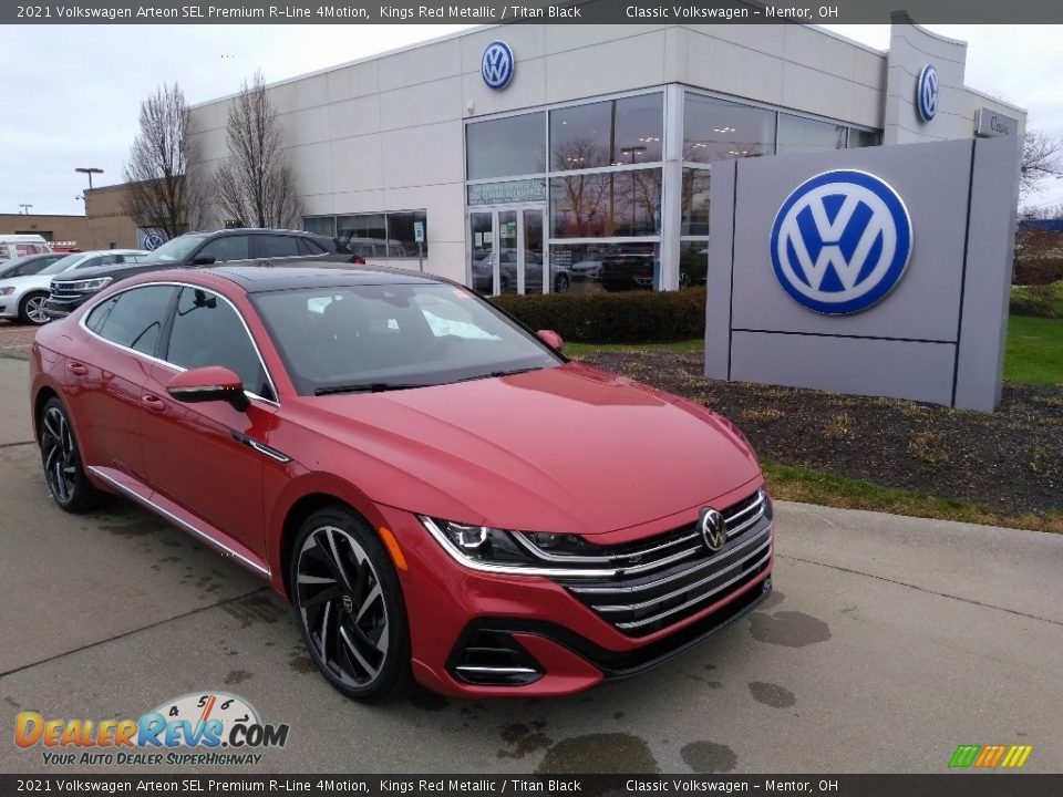 Front 3/4 View of 2021 Volkswagen Arteon SEL Premium R-Line 4Motion Photo #1
