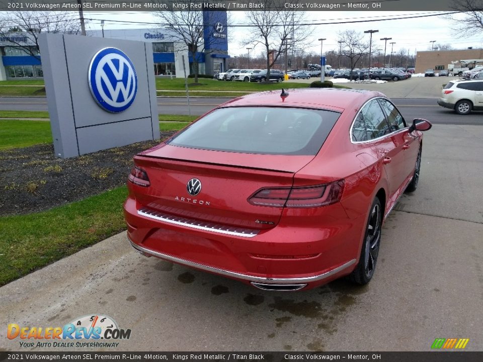Kings Red Metallic 2021 Volkswagen Arteon SEL Premium R-Line 4Motion Photo #2