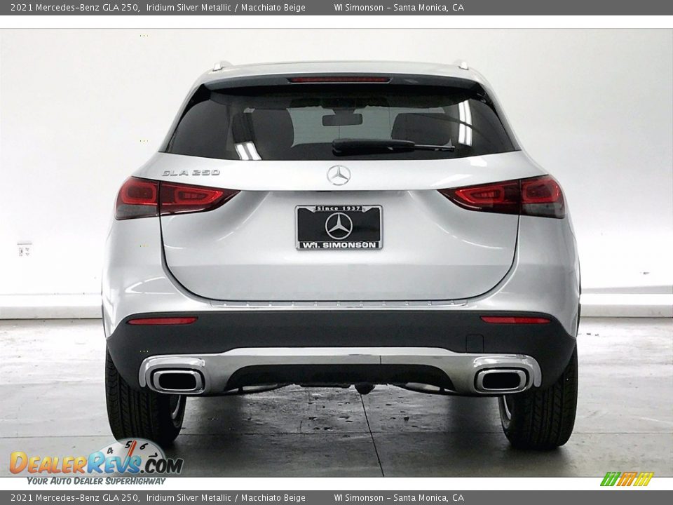 2021 Mercedes-Benz GLA 250 Iridium Silver Metallic / Macchiato Beige Photo #3