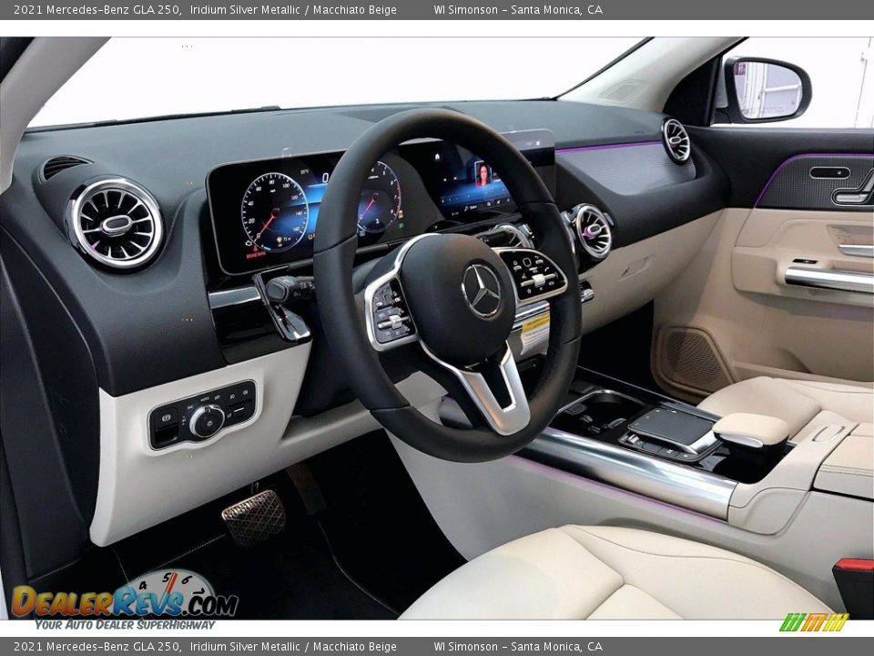 2021 Mercedes-Benz GLA 250 Iridium Silver Metallic / Macchiato Beige Photo #4