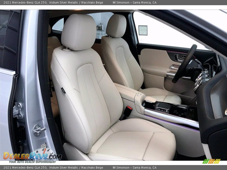 2021 Mercedes-Benz GLA 250 Iridium Silver Metallic / Macchiato Beige Photo #5
