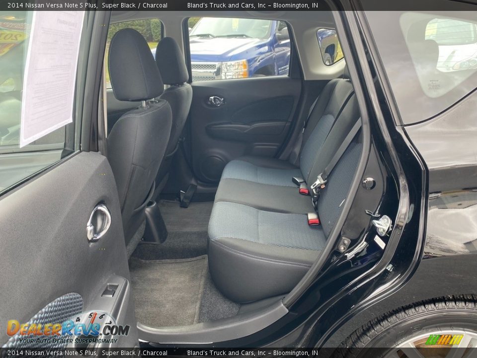 2014 Nissan Versa Note S Plus Super Black / Charcoal Photo #30