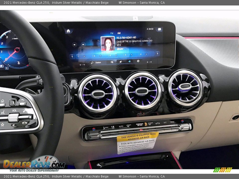 2021 Mercedes-Benz GLA 250 Iridium Silver Metallic / Macchiato Beige Photo #6