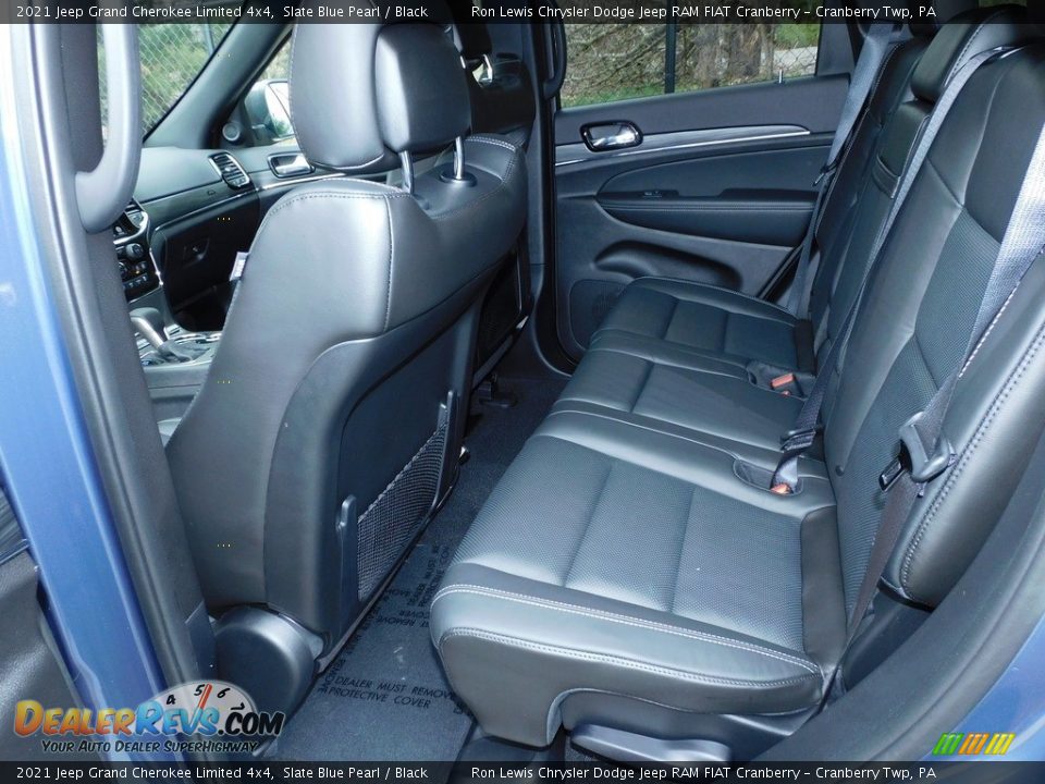 2021 Jeep Grand Cherokee Limited 4x4 Slate Blue Pearl / Black Photo #11