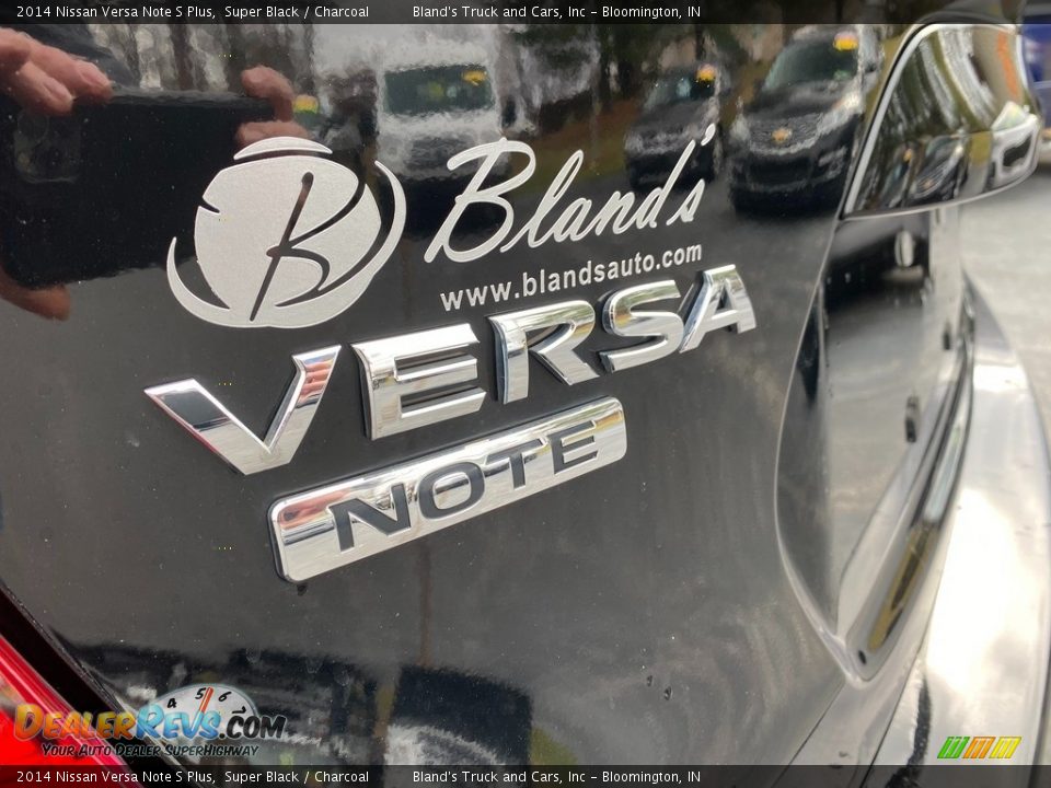 2014 Nissan Versa Note S Plus Super Black / Charcoal Photo #35