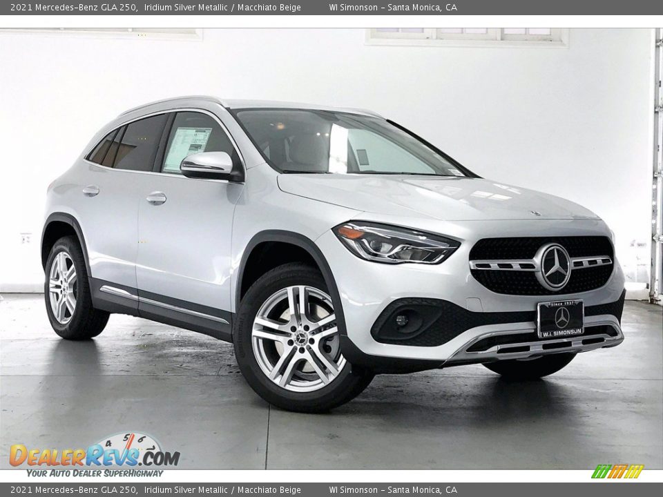 2021 Mercedes-Benz GLA 250 Iridium Silver Metallic / Macchiato Beige Photo #12