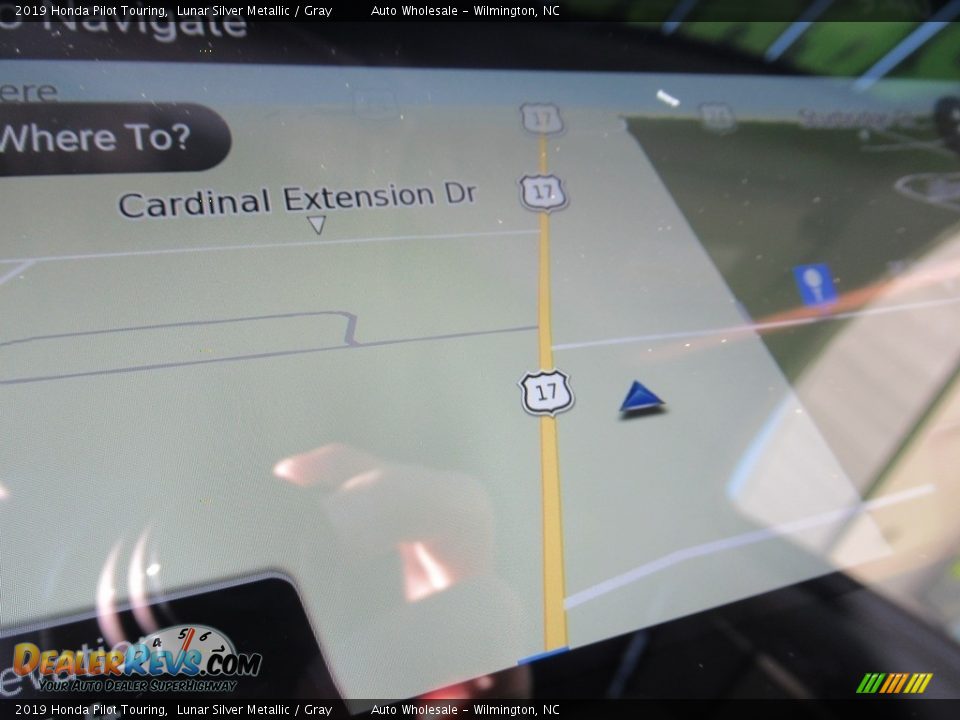 2019 Honda Pilot Touring Lunar Silver Metallic / Gray Photo #16