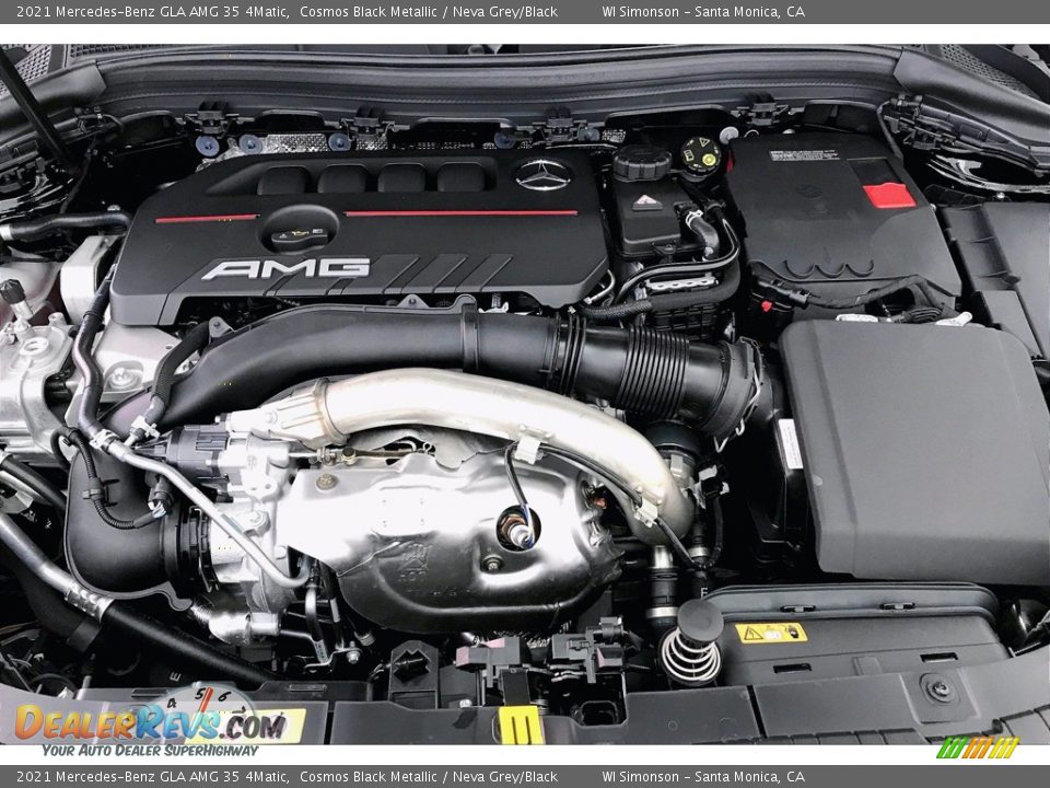 2021 Mercedes-Benz GLA AMG 35 4Matic 2.0 Liter Turbocharged DOHC 16-Valve VVT 4 Cylinder Engine Photo #8