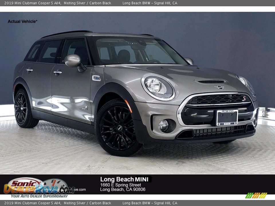 2019 Mini Clubman Cooper S All4 Melting Silver / Carbon Black Photo #1