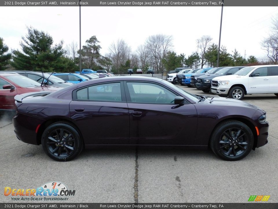 2021 Dodge Charger SXT AWD Hellraisin / Black Photo #4