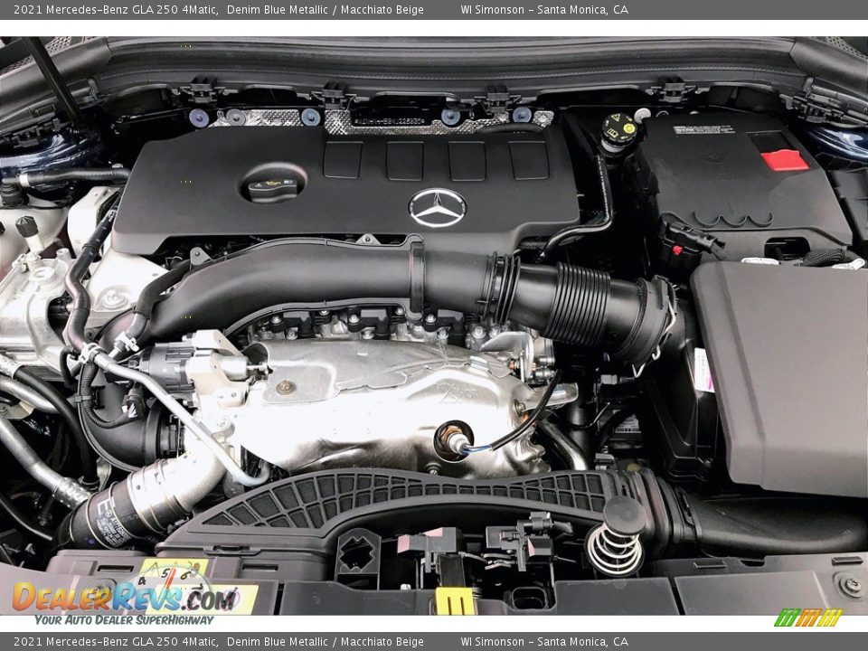 2021 Mercedes-Benz GLA 250 4Matic Denim Blue Metallic / Macchiato Beige Photo #8
