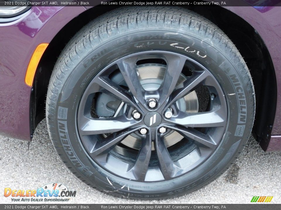 2021 Dodge Charger SXT AWD Hellraisin / Black Photo #10