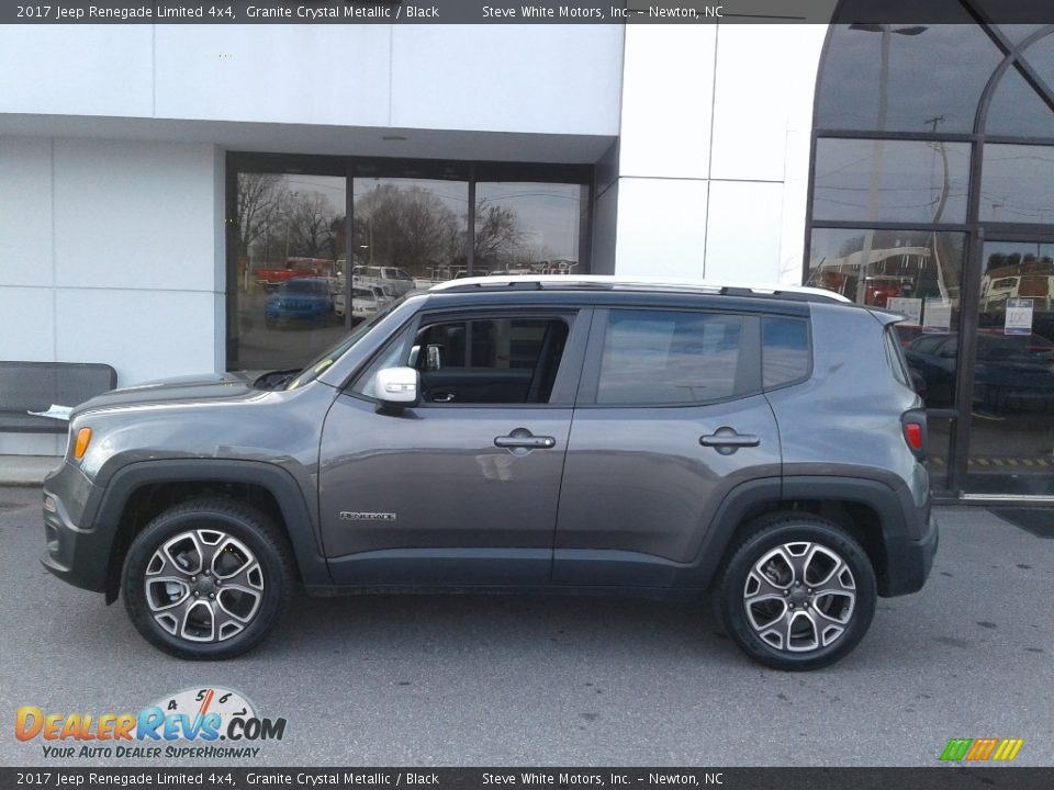 2017 Jeep Renegade Limited 4x4 Granite Crystal Metallic / Black Photo #1