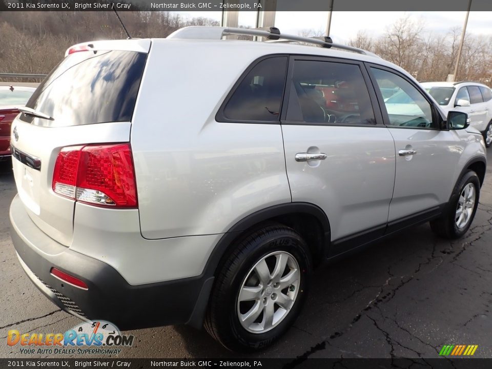 2011 Kia Sorento LX Bright Silver / Gray Photo #9