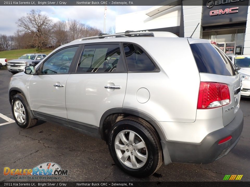 2011 Kia Sorento LX Bright Silver / Gray Photo #12