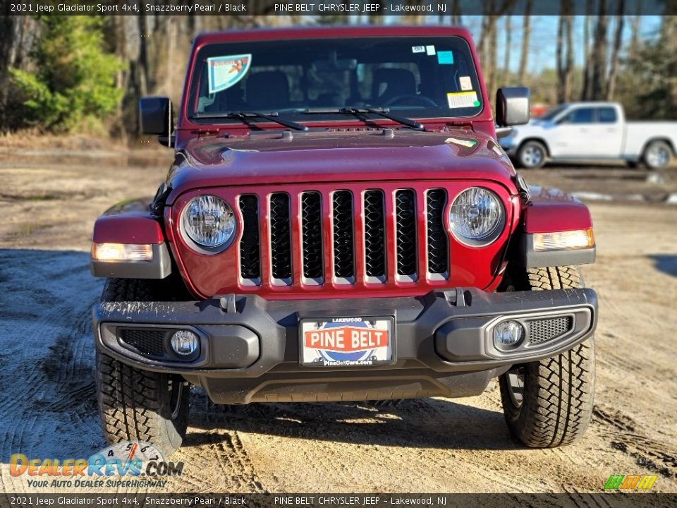 2021 Jeep Gladiator Sport 4x4 Snazzberry Pearl / Black Photo #3