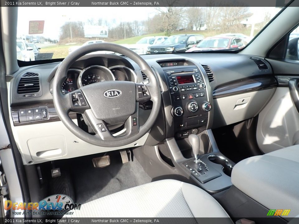 2011 Kia Sorento LX Bright Silver / Gray Photo #18