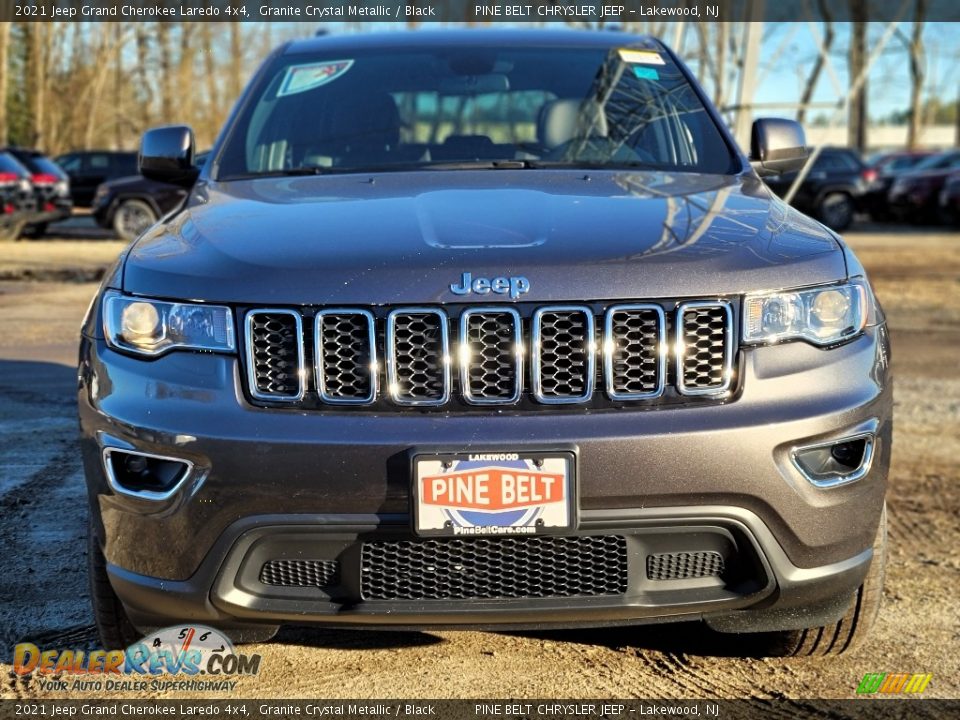 2021 Jeep Grand Cherokee Laredo 4x4 Granite Crystal Metallic / Black Photo #3