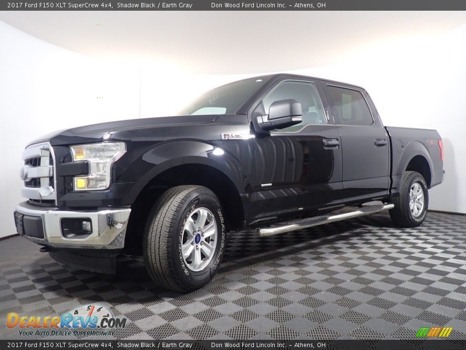 2017 Ford F150 XLT SuperCrew 4x4 Shadow Black / Earth Gray Photo #8