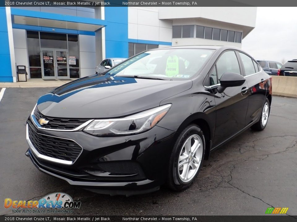 2018 Chevrolet Cruze LT Mosaic Black Metallic / Jet Black Photo #2