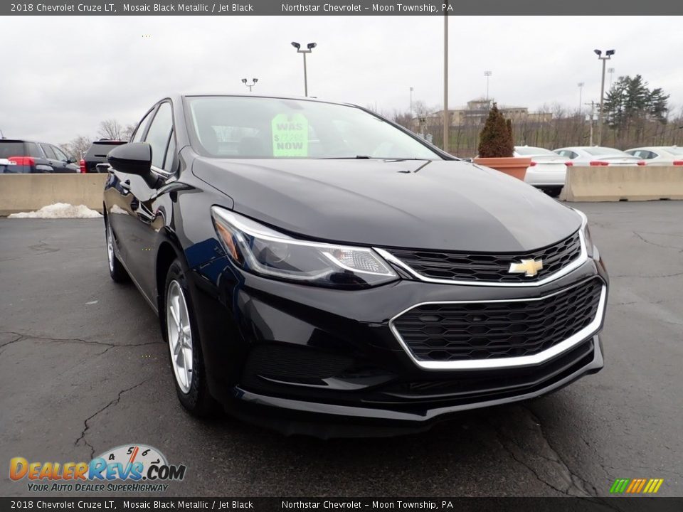 2018 Chevrolet Cruze LT Mosaic Black Metallic / Jet Black Photo #12