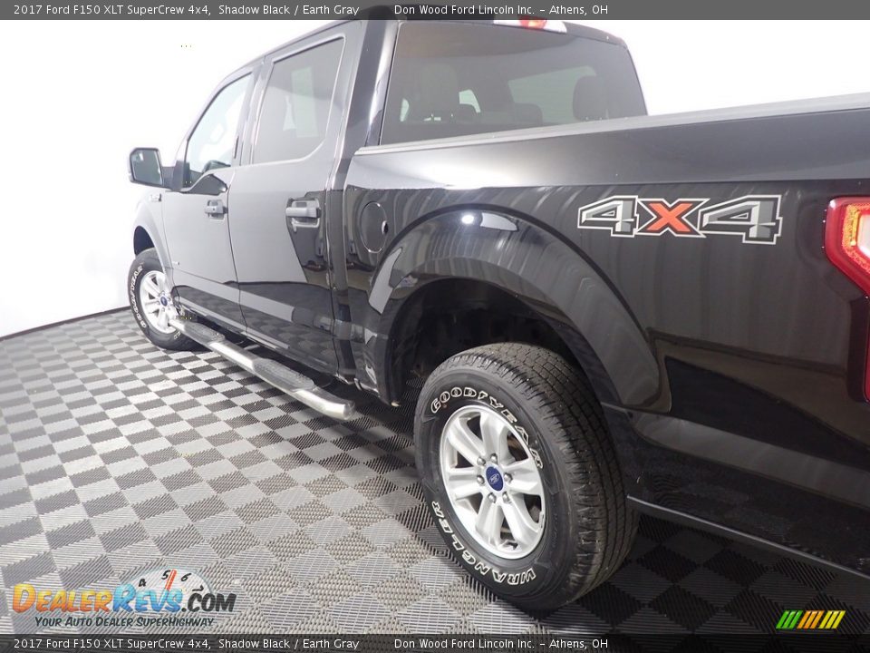 2017 Ford F150 XLT SuperCrew 4x4 Shadow Black / Earth Gray Photo #18