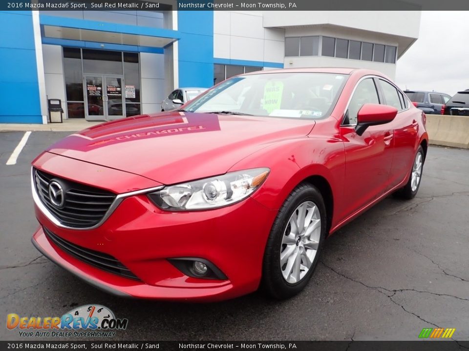 2016 Mazda Mazda6 Sport Soul Red Metallic / Sand Photo #2