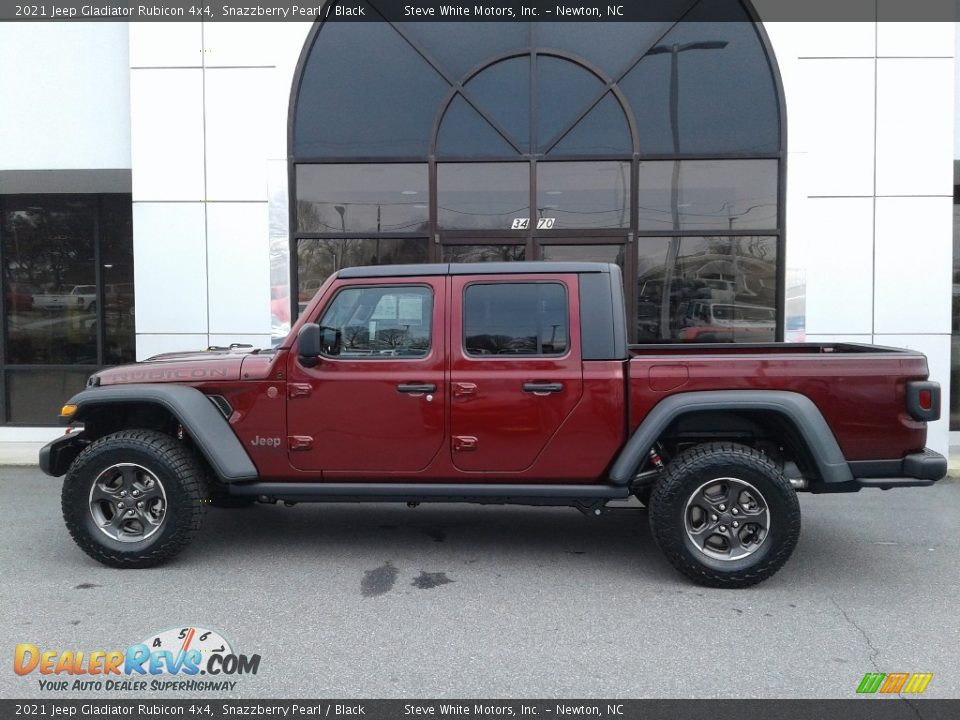 2021 Jeep Gladiator Rubicon 4x4 Snazzberry Pearl / Black Photo #1