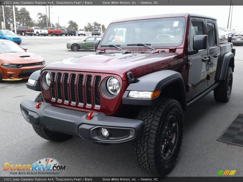 2021 Jeep Gladiator Rubicon 4x4 Snazzberry Pearl / Black Photo #2