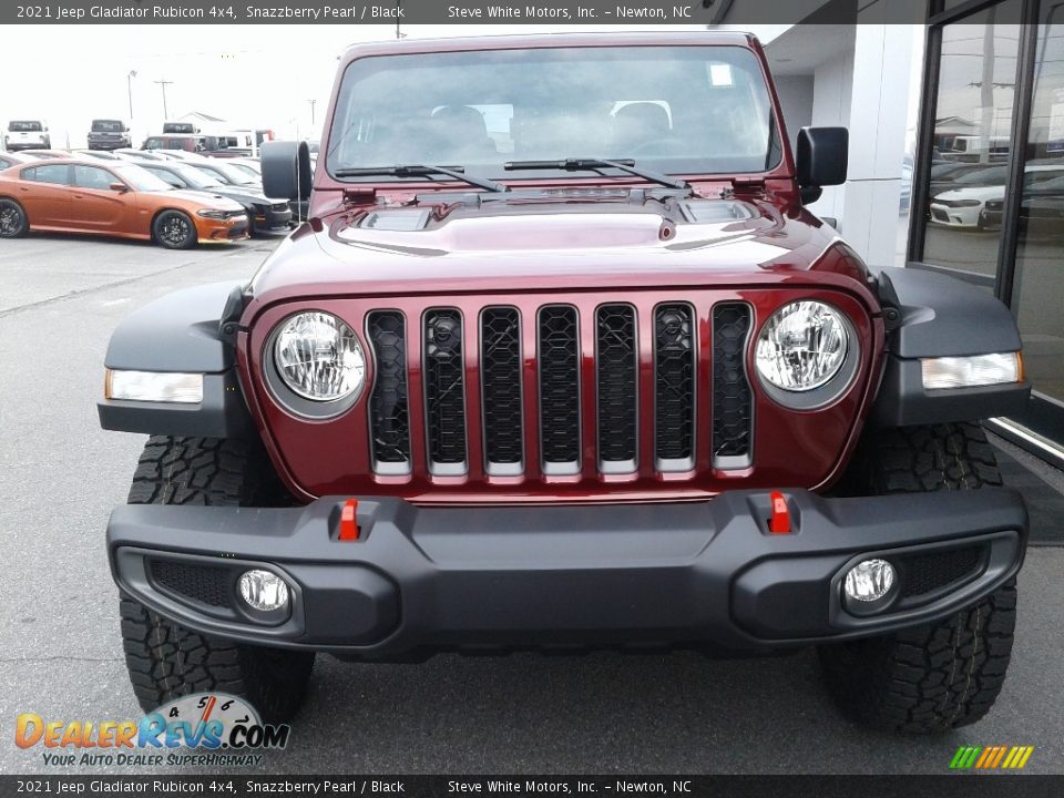 2021 Jeep Gladiator Rubicon 4x4 Snazzberry Pearl / Black Photo #3