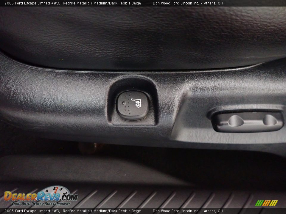 2005 Ford Escape Limited 4WD Redfire Metallic / Medium/Dark Pebble Beige Photo #3