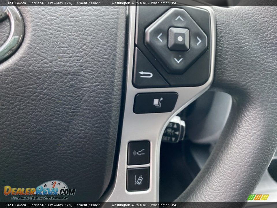 2021 Toyota Tundra SR5 CrewMax 4x4 Steering Wheel Photo #7