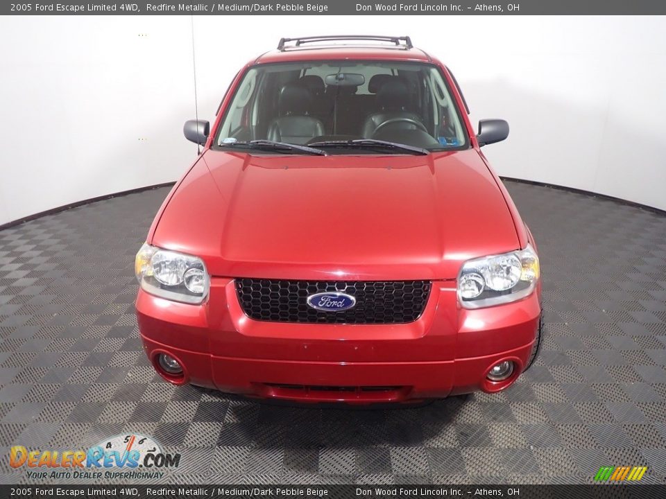 2005 Ford Escape Limited 4WD Redfire Metallic / Medium/Dark Pebble Beige Photo #6