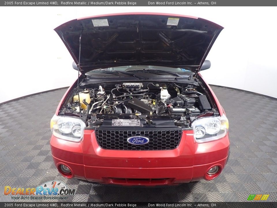 2005 Ford Escape Limited 4WD Redfire Metallic / Medium/Dark Pebble Beige Photo #7