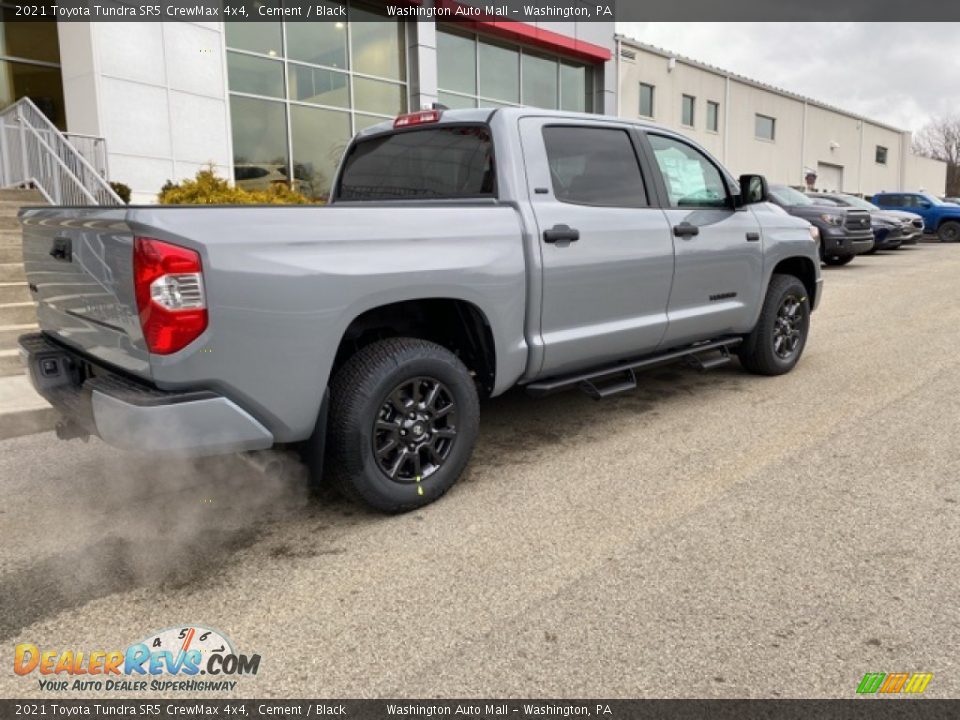 2021 Toyota Tundra SR5 CrewMax 4x4 Cement / Black Photo #13