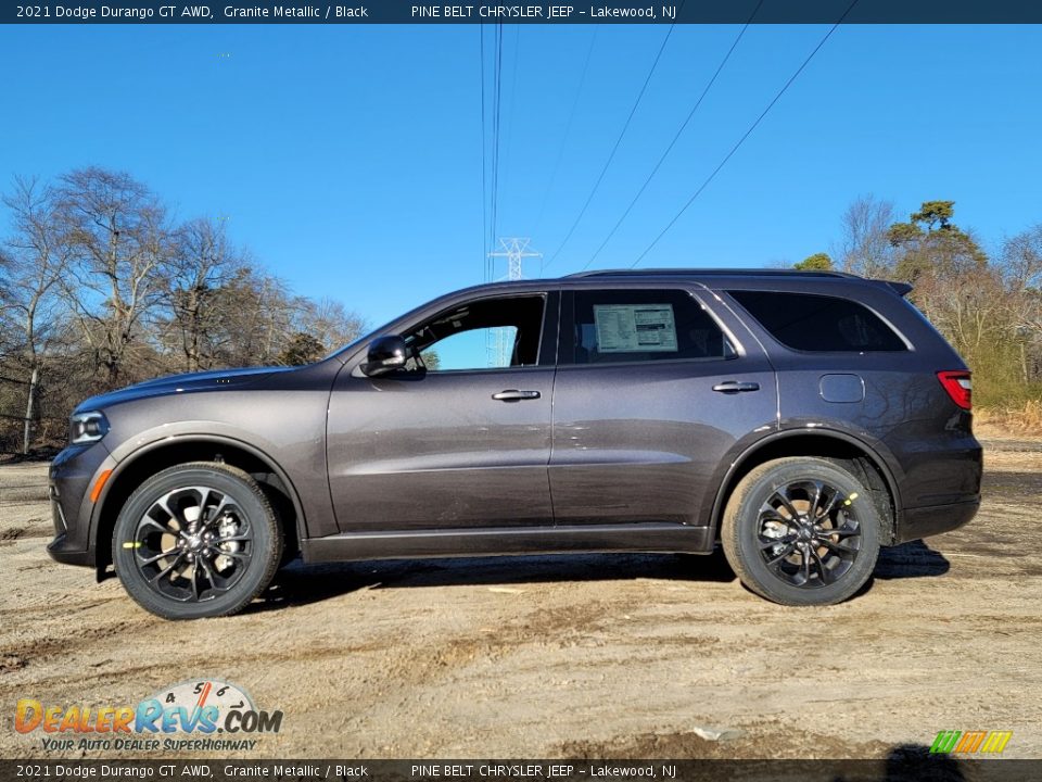 2021 Dodge Durango GT AWD Granite Metallic / Black Photo #4