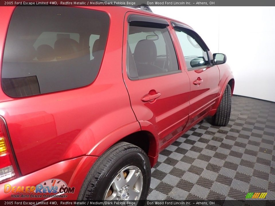 2005 Ford Escape Limited 4WD Redfire Metallic / Medium/Dark Pebble Beige Photo #20