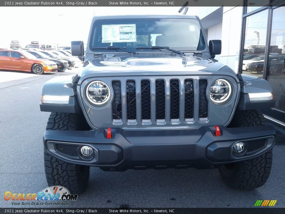 2021 Jeep Gladiator Rubicon 4x4 Sting-Gray / Black Photo #3